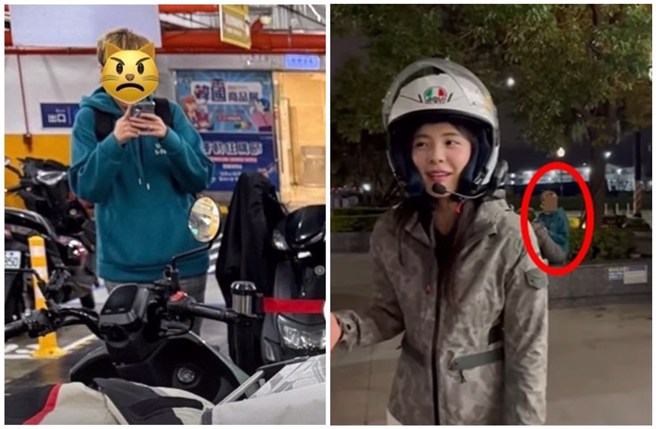 跟蹤者疑為壹蘋新聞網狗仔。（圖／le_dahye Instagram、李多慧臉書）