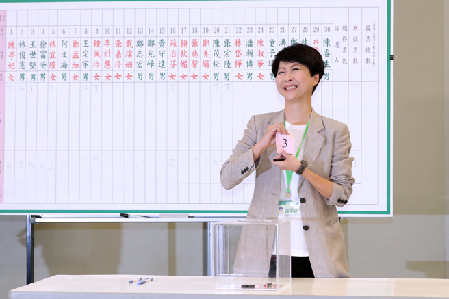 民进党立委陈亭妃。（资料照,黄世麒摄）