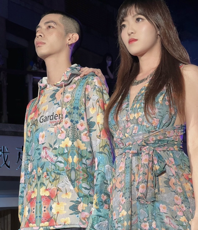 Jin Garden2025春夏系列「幻影花园」。(戴志扬翻摄)