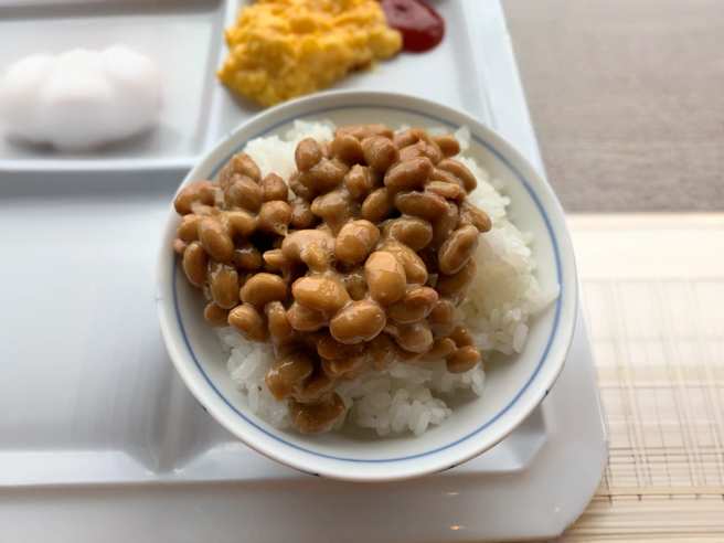 纳豆营养价值高，能够促进心血管健康、钙质吸收等益处。（陈瑀伦摄）