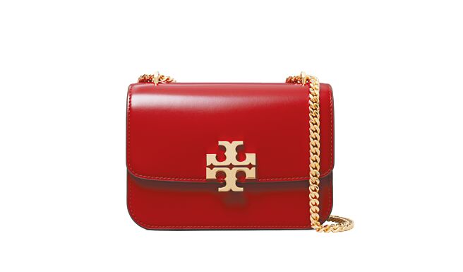 SOGO復興館獨家TORY BURCH ELEANOR 小號兩用單肩包，2萬7900元。（SOGO提供）
