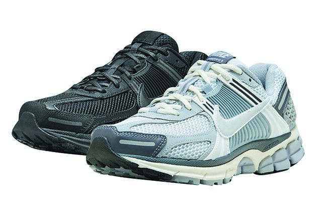 SOGO忠孝館獨家NIKE ZOOM VOMERO 5跑鞋，原價4500元、特價3490元，共限量100雙。（SOGO提供）