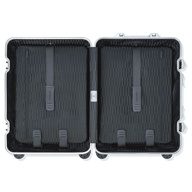 箱內收納空間完整，日常旅行已足夠使用。（Rimowa提供）