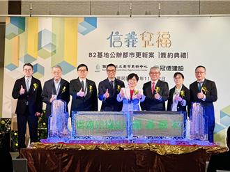 打造时尚设计基地  住都中心「信义儿福B2」公办都更案签约