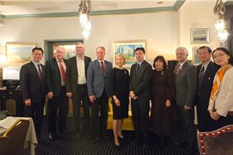 陸委會副主委沈有忠會見拉脫維亞6議員 盼深化合作挺民主韌性