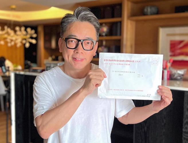 詹惟中被張盛舒提告抄襲，獲不起訴處分。（經紀人提供）