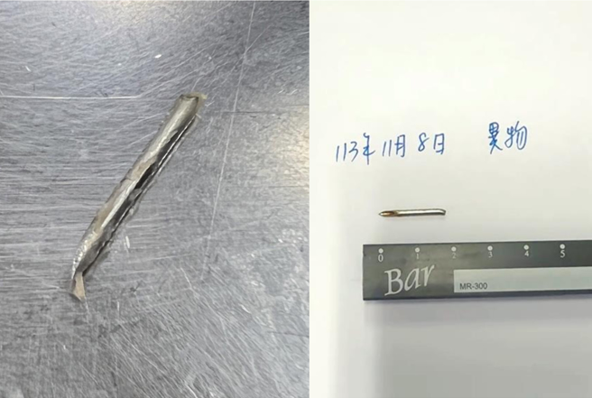 基隆市中山高中8日学生于用餐时发现猪只疫苗针头，基市府教育处12日说明处理流程。（基市府教育处提供／徐佑升基隆传真）