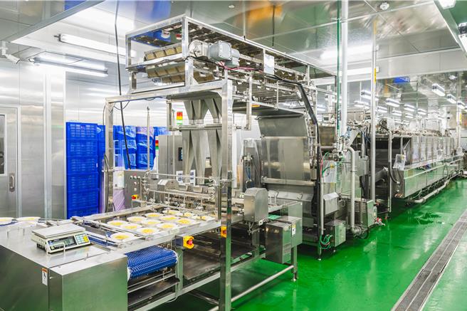 「长家」拥有全台唯一自动化义大利麵产线，目前日产最高可达10万份。（全家提供／朱世凯台北传真）