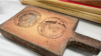 千元買到清朝寶物！台南「粿仔伯」收藏珍貴紅磚粿印