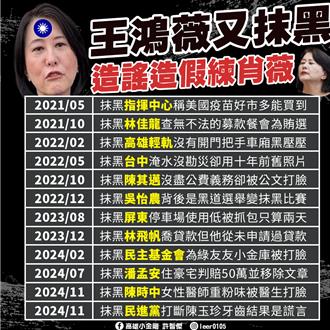 綠營氣炸反撲！許智傑曝王鴻薇12次「抹黑」紀錄