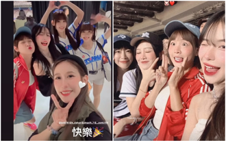 12強》中韓大戰！李多慧、籃籃也來了 多位啦啦隊女孩場邊吶喊