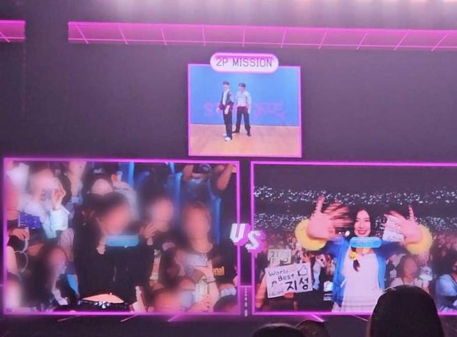 Cindy朝圣Stray Kids高雄场演唱会，登上随机舞蹈环节大跳热舞。（图／翻摄自Threads）