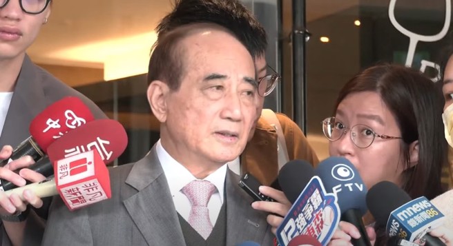 前立法院长王金平。（取自直播）