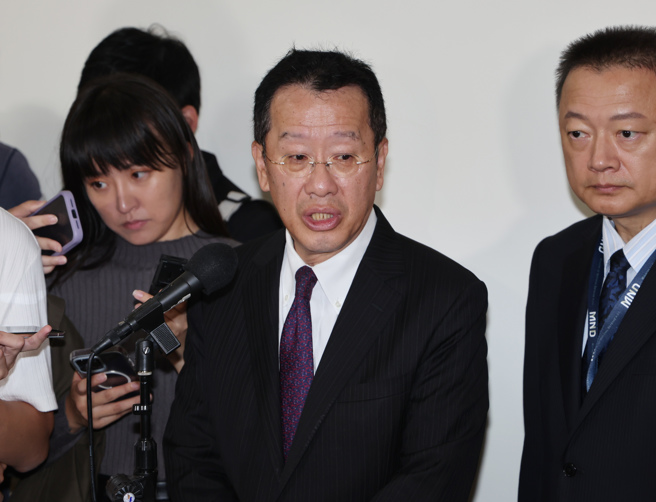 国防部长顾立雄13日前往立法院备询。（姚志平摄）