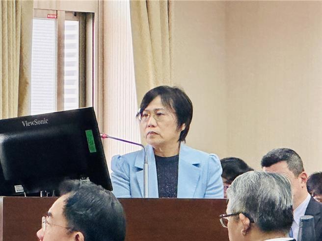 內政部長劉世芳在立法院答詢。（楊亞璇攝）