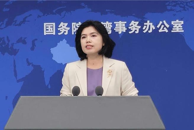 大陆国台办发言人朱凤莲。（蓝孝威摄）