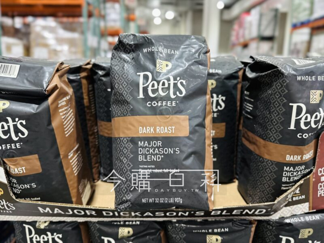 好市多PEET'S MAJOR DICKASON'S咖啡豆每年只卖一次，近日已悄悄上架。（翻摄Costco好市多 商品经验老实说）