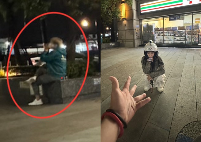 李多慧日前环岛遭媒体狗仔跟踪，今天下午狗仔由律师陪同到警局制作笔录。（翻摄脸书／李多慧 LeeDahye）