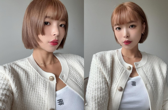 阿圆晒出全新短髮美照，大批网友狂讚超适合。（图／翻摄自 IG @nanaciaociao）