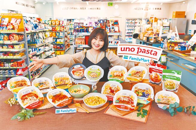 全家开发义大利麵已有20余年经验，深谙「麵体、制程、酱汁」金三角的美味秘方，创下业界中品项最多款、麵体最多元的数个第一。（吴松翰摄）