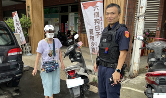 大啖美食後找不到機車 阿嬤超心慌！暖警助尋獲超感動