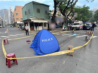 2機車擦撞失控衝入車道 女騎士慘遭聯結車撞死