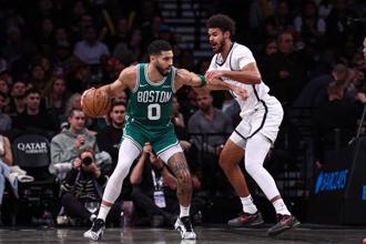 NBA》塞尔提克狂赢篮网25分 10胜3败紧追骑士