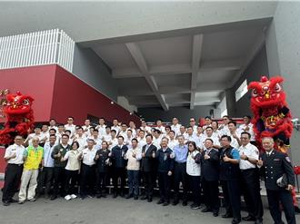 高雄首支企业义消成立 2产业园区31名员工组成