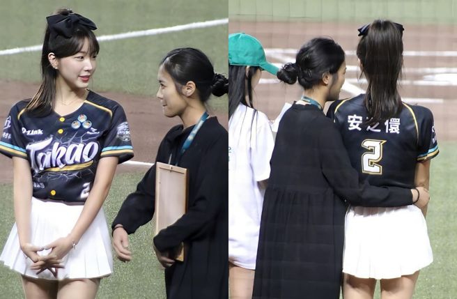 时常待在安芝儇等多位女神身边的正妹经纪人，其实工作相当辛苦。（图／Sharon IG）