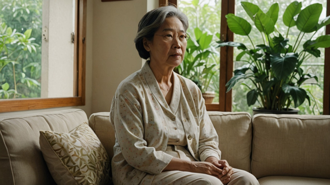 近30年未尽人母之责，病老妇不拖累，同意免孩子扶养义务。（示意图、与本案无关／AI生成）