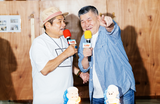 澎恰恰和许效舜多年师徒情传生变。（图／中时资料照）