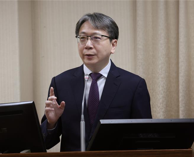 國安局長蔡明彥14日在立法院答詢。（姚志平攝）