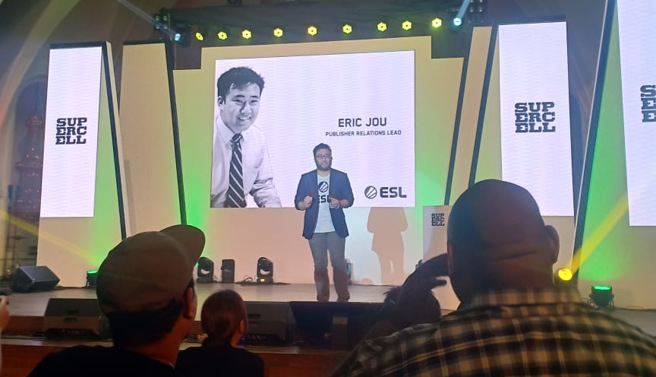 Eric Jou主题演讲。（Eric Jou提供）