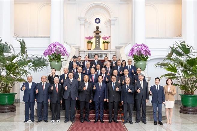 工總拜會總統賴清德(圖／工總提供、吳靜君傳真)