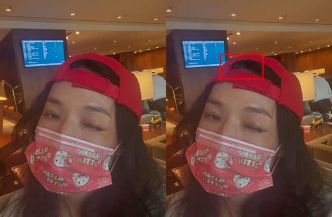 舒淇晒近况，素顏自拍照疑似灯光问题「惊见细白髮」。（图／翻摄自IG@sqwhat）