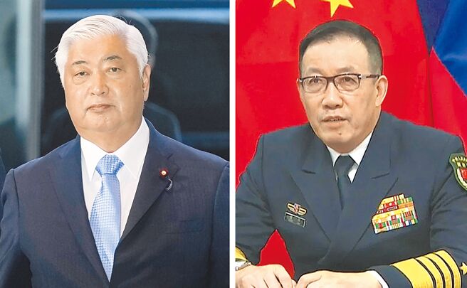 日本防卫大臣中谷元（左，美联社）和中国国防部长董军（右，摘自央视新闻）正协调于21日在寮国首都永珍举行双边会谈。