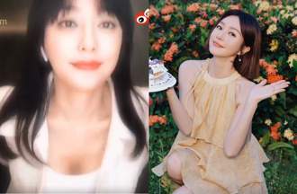 秦嵐太低胸一彎腰差點曝光！她變臉急遮 影片瘋傳