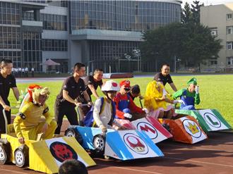 警大校運會變身嘉年華！啦啦隊、電玩角色齊登場