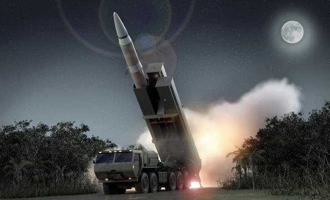  新型机动发射车也是「作战火力」极音速武器现阶段预定的载臺。（取自洛马网站）