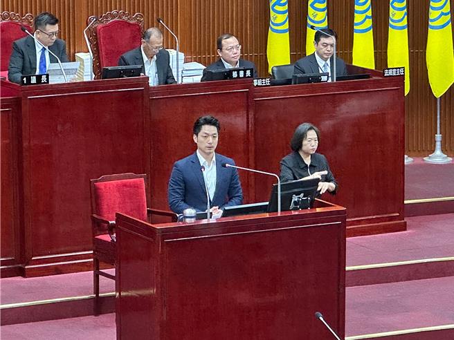 台北市長蔣萬安15日表示，針對警用監視器網路備援廠商，會嚴審執行評選程序，選出最優良廠商。（丁上程攝）