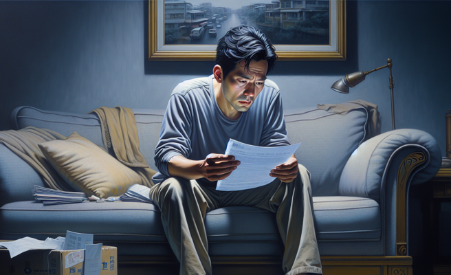 继承养父400万遗产后，想要照顾生父回归本家，男子被法官重重打脸。（示意图、与本案无关／AI生成）