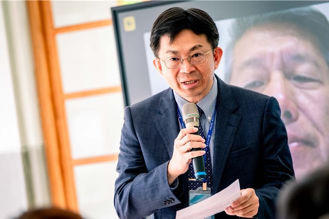 「台英大学联盟2024研讨会」开幕仪式，中山大学校长李志鹏致词。（中山大学提供／郭良杰高雄传真）