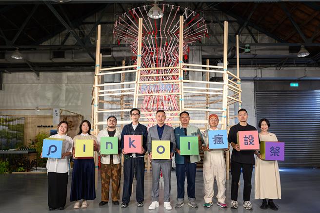 跨境設計購物平台Pinkoi在華山文創園區打造沉浸式聖誕市集。（Pinkoi提供）