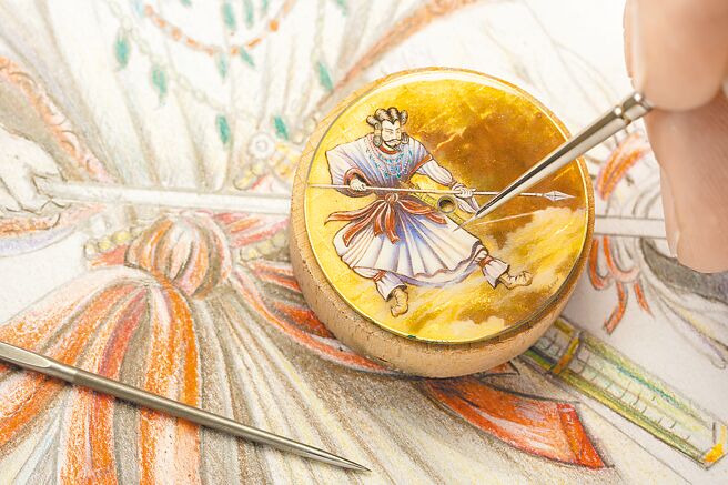 江詩丹頓最頂級的閣樓工匠Les Cabinotiers系列腕表即起登台，是集結旗下工藝大師傾全力打造的藝術臻品。（Vacheron Constantin提供）