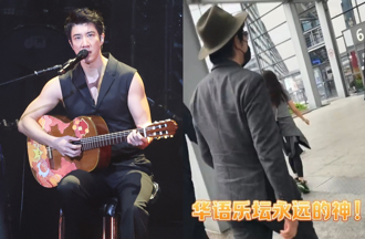 王力宏搭機粉絲捧「華語樂壇永遠的神」 他尷尬反應曝光