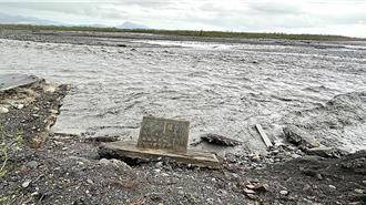 天兔帶豪雨！台東美和堤防潰堤50公尺 農田岌岌可危
