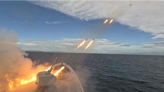 开火！共军南部战区海军护卫舰队实弹射击演练