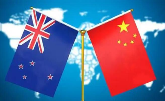 習近平會見紐西蘭總理拉克森繼續發揚爭先精神。（新華社）