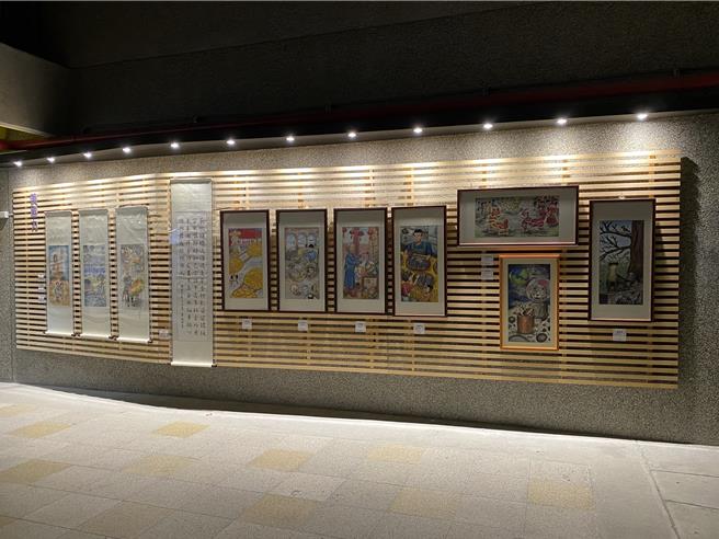 三重碧华国中今举办48周年校庆，同时启用光之艺廊。（碧华国中提供）