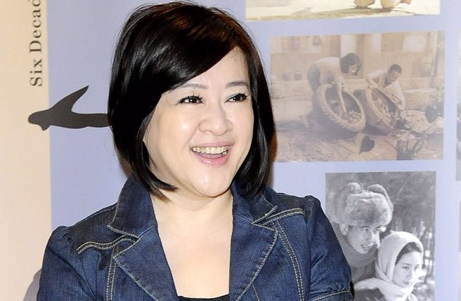 知名广播主持人赵庭（赵婷）。（图／中时资料照）